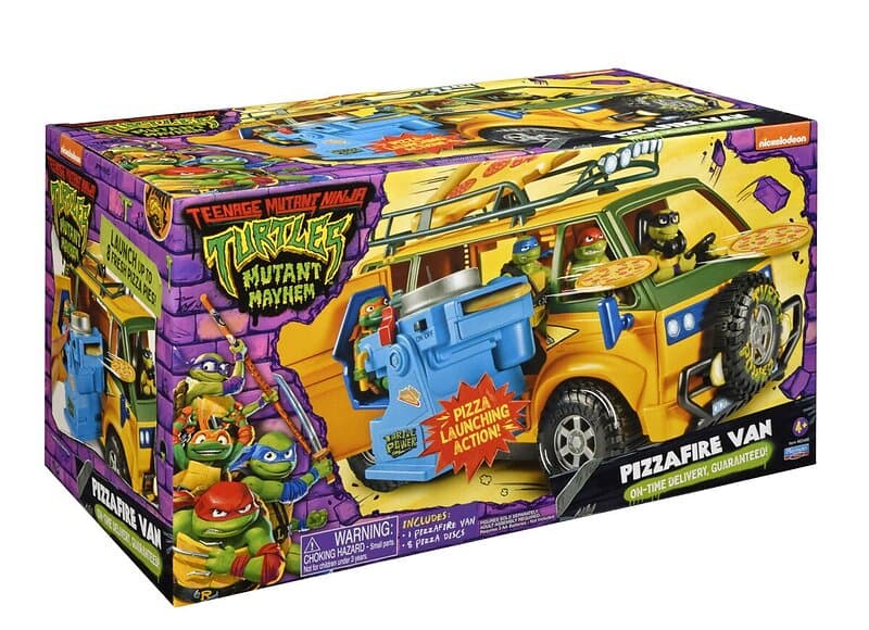 Mutant Turtles Mayhem Pizza Delivery Van