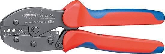 Knipex Presstång 975250 PreciForce 220mm, för koaxialkontakter