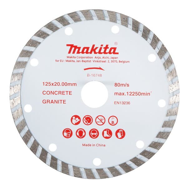 Makita Diamantkapskiva B-16748 125x20mm