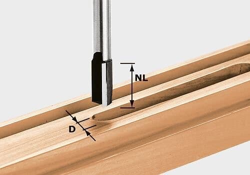 Festool Notfräs HW 24x45x12mm