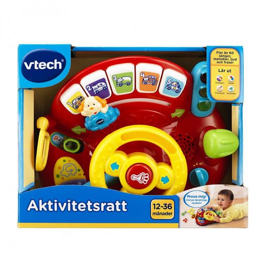 Vtech Baby Aktivitetsleksak Ratt SE