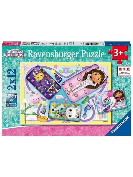 Ravensburger Pussel Gabby's Dollhouse 2x12 Bitar