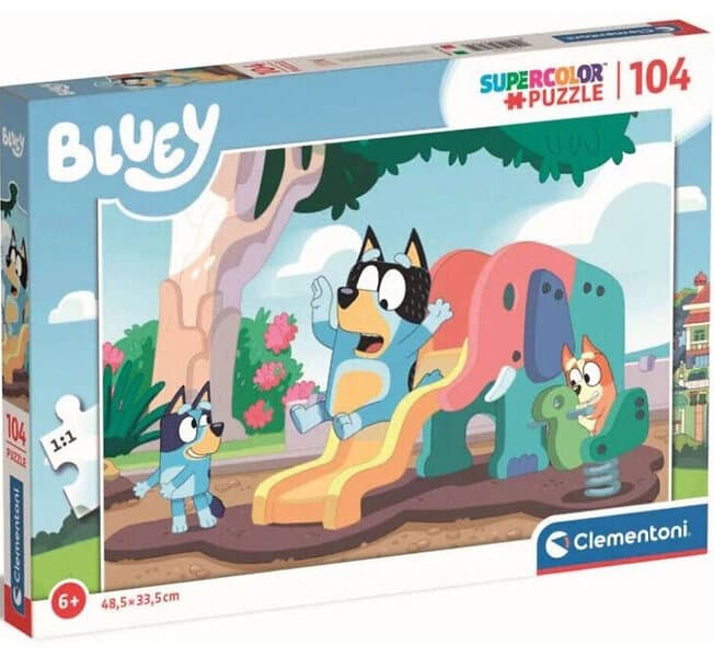 Bluey Pussel 104 Bitar