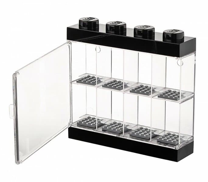 LEGO Minifigure Display Case 8 Black