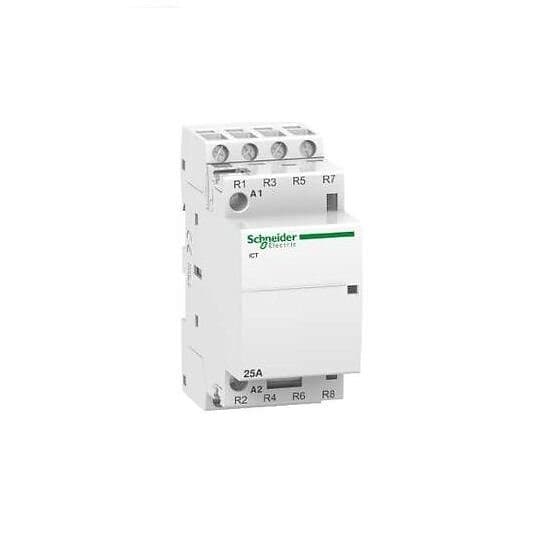 Schneider Electric Acti9 ict contactor 25a 4nc 230v 36 mm