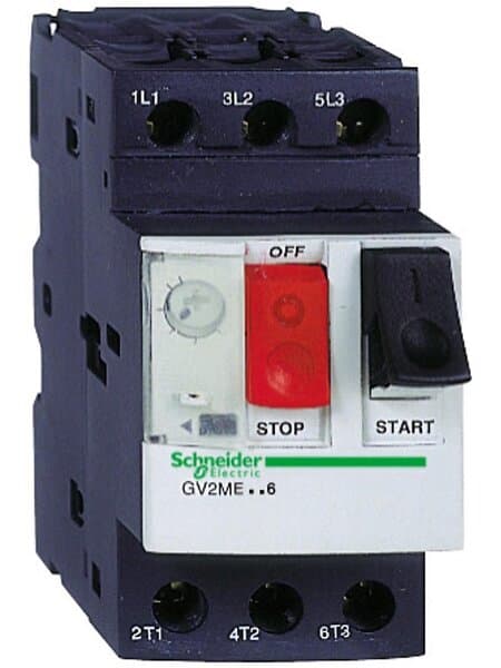 Schneider Electric Tesys gv motor circuit breaker gv2me08 thermal-magnetic 2.