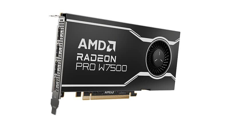 AMD Radeon Pro W7500 4xDP 8GB