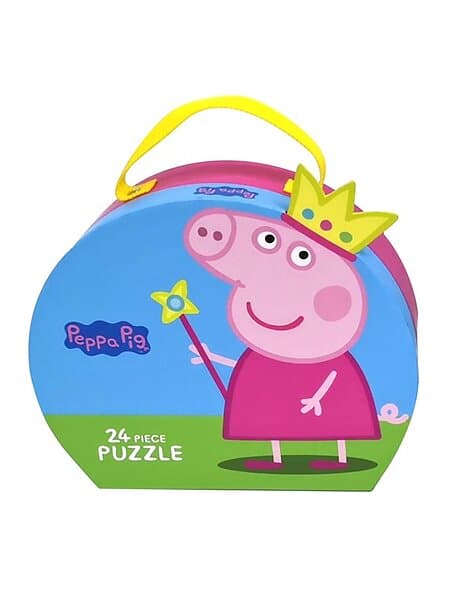 Barbo Toys Peppa Pig Puzzle Suitcase Peppa Princess