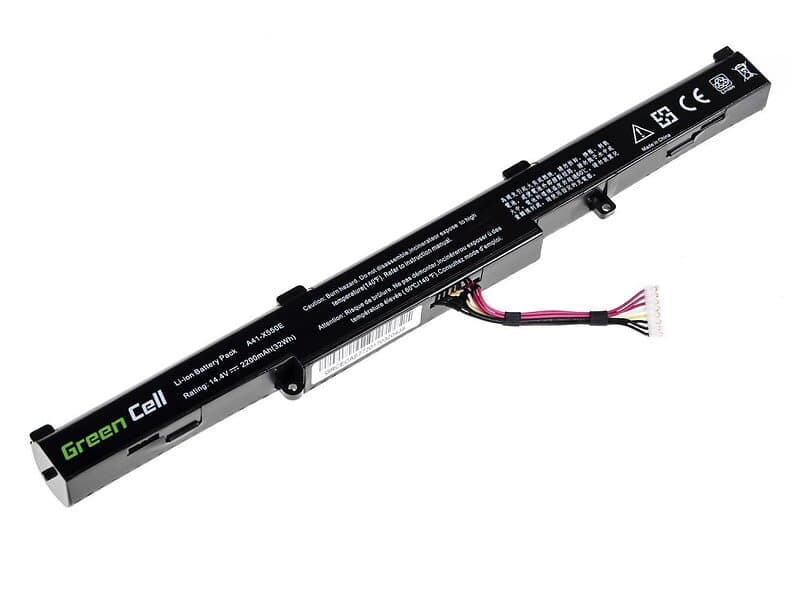 Batteri till Asus A41-X550E etc., 14.4V 2200mAh