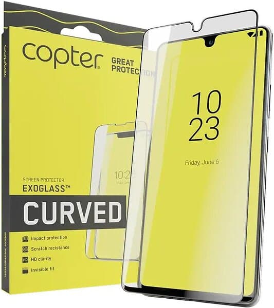 Copter Exoglass Curved for Apple iPhone 15 Pro