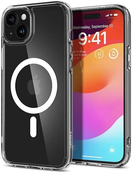 Spigen Ultra Hybrid MagFit (Apple iPhone 15) Svart