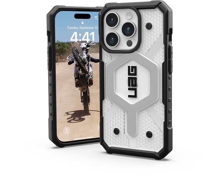 UAG Pathfinder Pro Case (iPhone 15 Pro) Silver