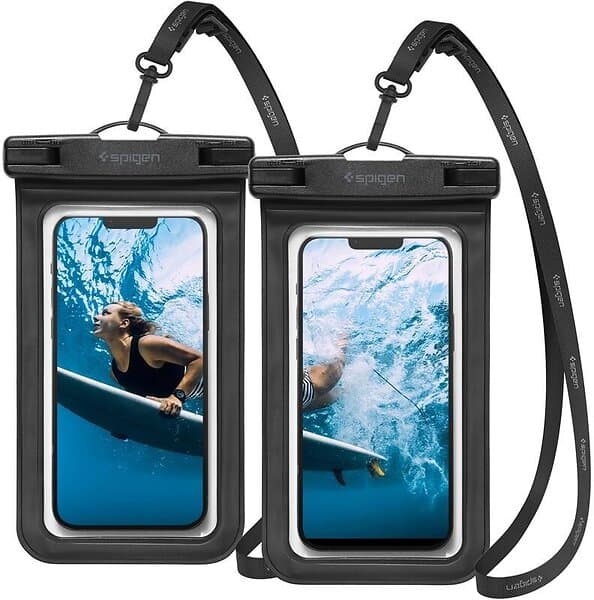 Spigen A601 Aqua Shield Universal WaterProof Case (2-pack)