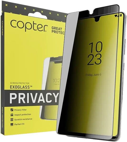 Copter Exoglass Privacy Filter (Apple iPhone 15 Pro)