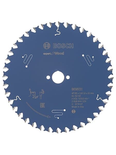 Bosch Sågklinga Expert for Wood 184 x 20 x 2.6 mm, 40