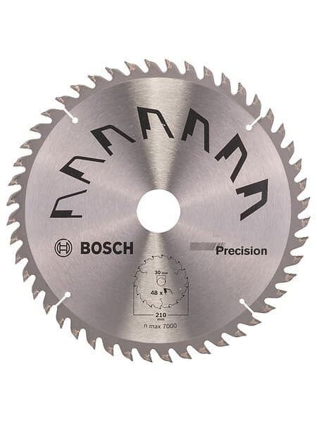 Bosch Cirkelsågklinga PRECISION D= 210 mm; borrhål= 30 mm; K= 48