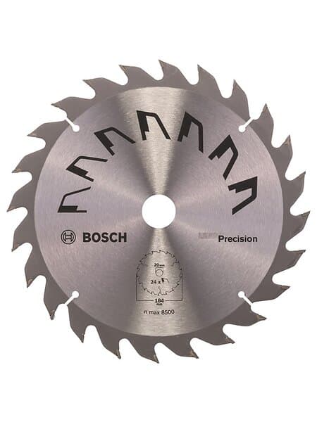 Bosch Cirkelsågklinga PRECISION D= 184 mm; borrhål= 16 mm; K= 24