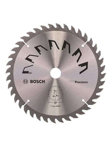 Bosch Cirkelsågklinga PRECISION D= 184 mm; borrhål= 16 mm; K= 40