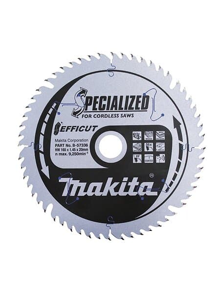 Makita Blade Specialised 56 teeth Silver 165 x 20 mm