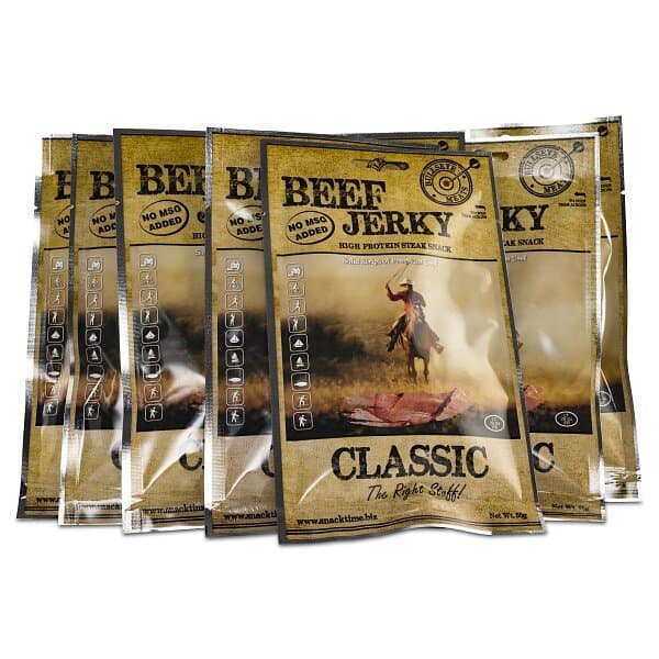 Beef Jerky Snacks , Classic 10-pack