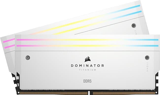 Corsair Dominator Titanium RGB 2x16GB DDR5 7200MHz CL34 (CMP32GX5M2X7200C34W)