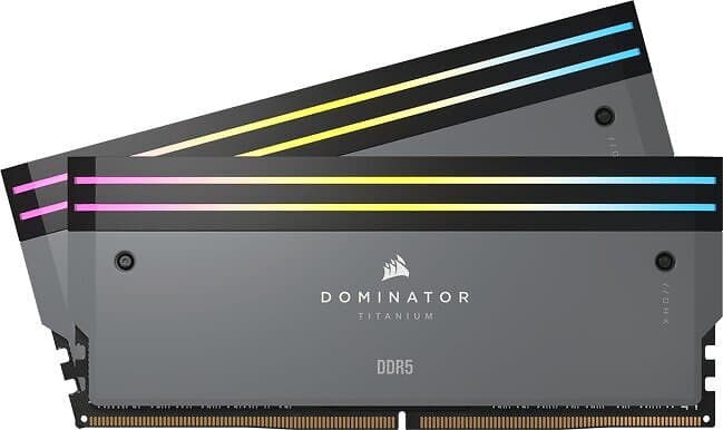 Corsair Dominator Titanium RGB AMD EXPO 2x32GB DDR5 6000MHz CL30 (CMP64GX5M2B600