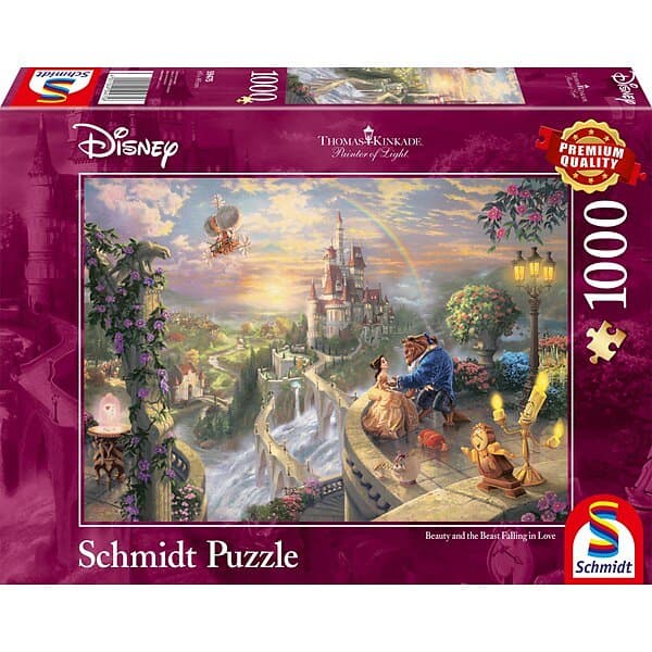 Disney Pussel Beauty and the Beast 1000 bitar, Schmidt