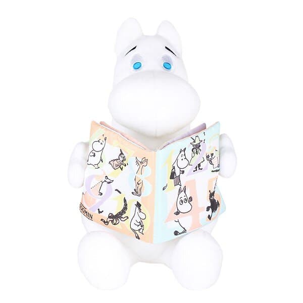 Mumin Mjukis 25 cm med Bok