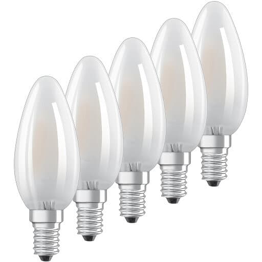 Ledvance Osram Retro LED 4W/827 (40W) E14 matt, 5-pack