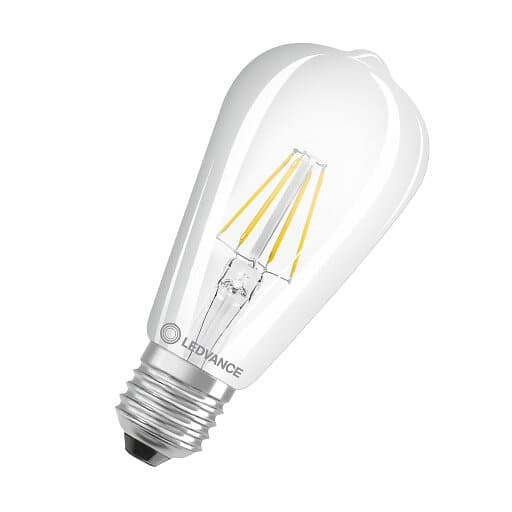 Ledvance LED Comfort edison glödtråd 730lm 5.8W/927 E27 dim