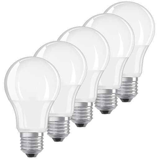 Ledvance Osram LED Standard 8.5W/827 (60W) E27, 5-pack