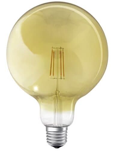 Ledvance Smart+ Globe 125 6W/824 klar filament guld E27 WiFi