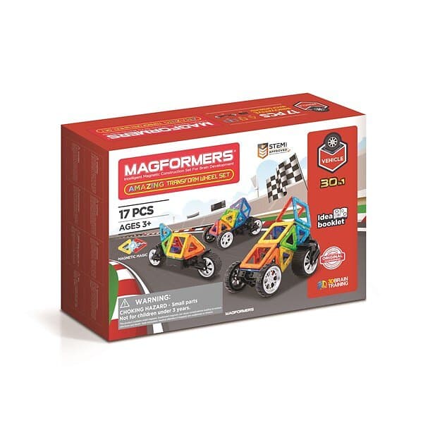 Magformers Transform Vehicle set 17 delar