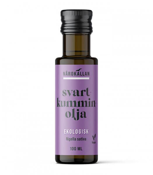 Närokällan Svartkumminolja ekologisk, 100ml