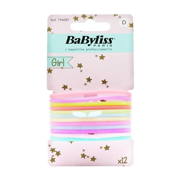 BaByliss hårsnodd Girl 12-pack