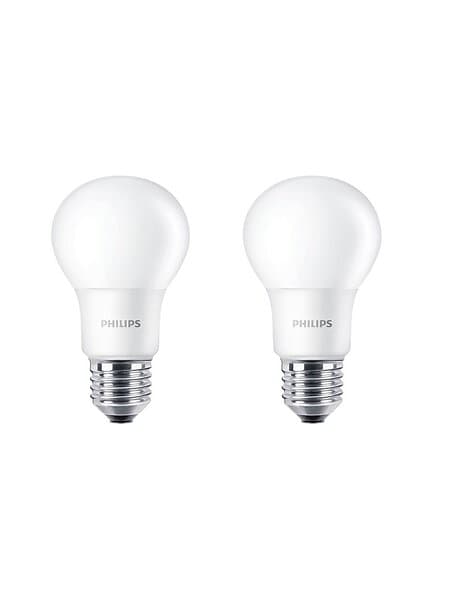 Philips LED Standard 806lm E27 2-pack