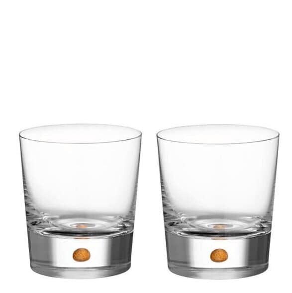 Orrefors Intermezzo Double Old Fashioned Whiskey Glass 40cl 2-pack