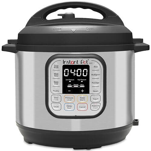 Instant Pot Duo 6 Multicooker Sort/silver