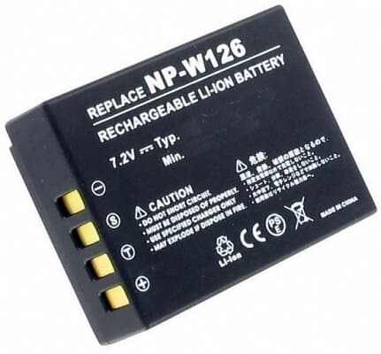 Batteriexperten Batteri NP-W126 för Fujifilm, 7.4V (7.2V), 850 mAh