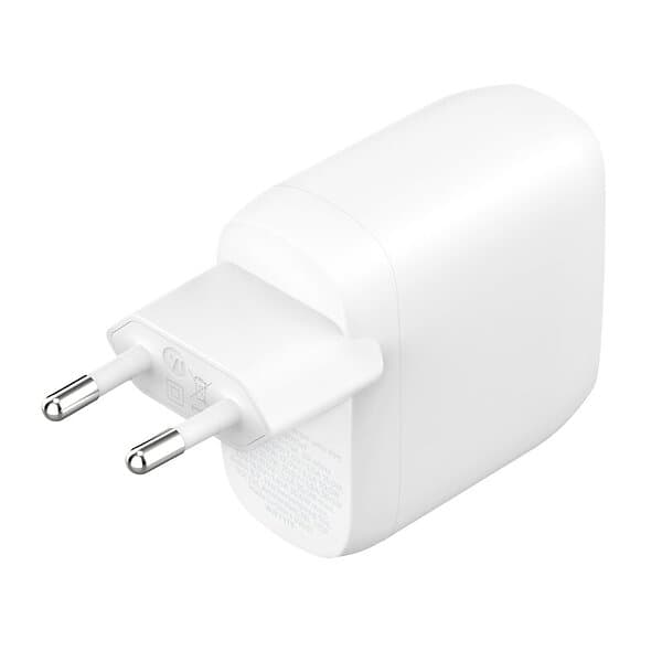 Belkin BoostCharge Pro Dual USB-C Wall Charger with PPS 60W WCB010