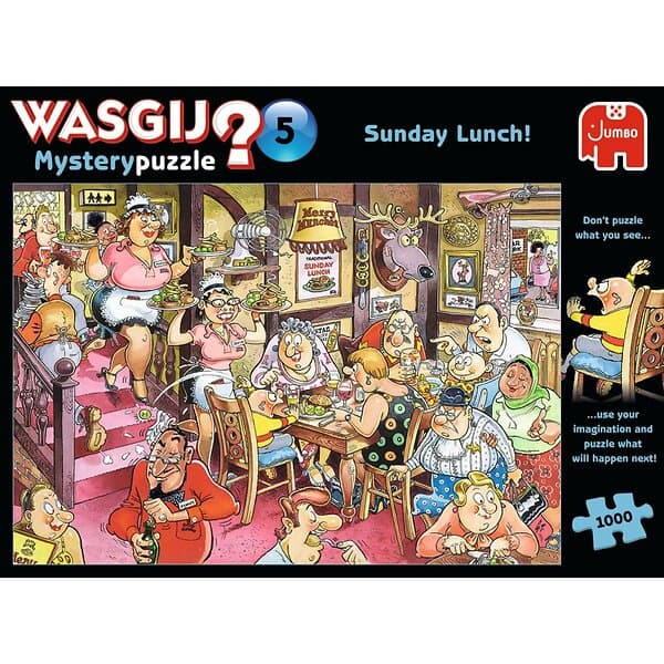 Wasgij Mystery 5 Söndagsbrunch 1000 bitar