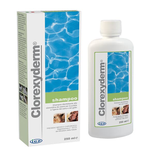 ICF Clorexyderm Schampo 250ml