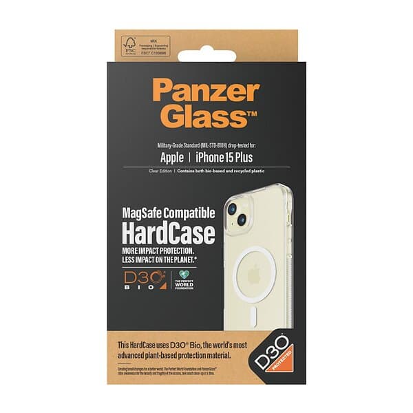 PanzerGlass™ HardCase with MagSafe for iPhone 15 Plus