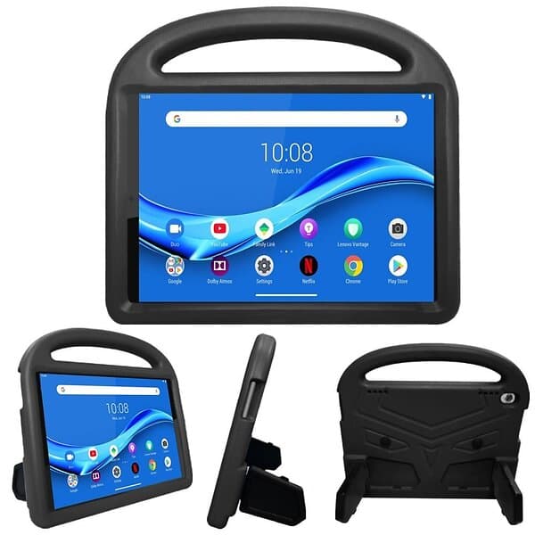 Inskal Lenovo Tab M10 HD 10.1 "(TB-X505F) FHD 10.1" (TB-X605) Kids Case m. Stati