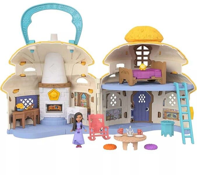 Disney Wish Daylight Mini Village House Dockhus