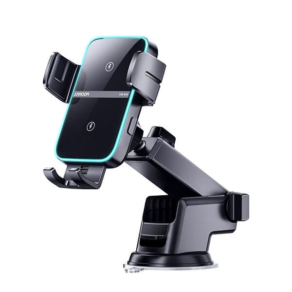 Joyroom JR-ZS246 Car Mount Bilholder m. Trådløs Opladning & Sugekop 15W