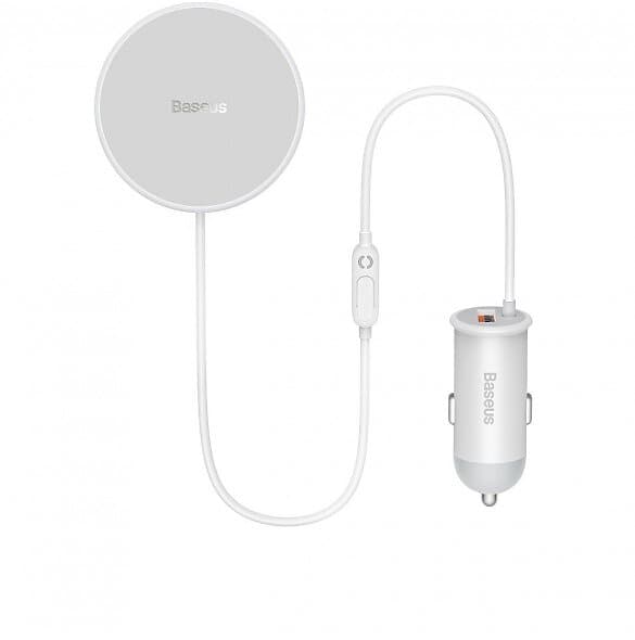 Baseus Magnetisk Billaddare 15W USB-A 25W För Ventilation MagSafe-Kompatibel CW0