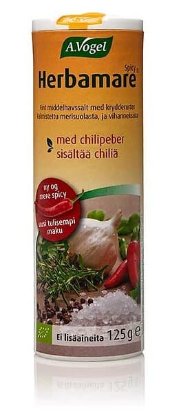 A.Vogel Herbamare Örtsalt Spicy 125 Gram