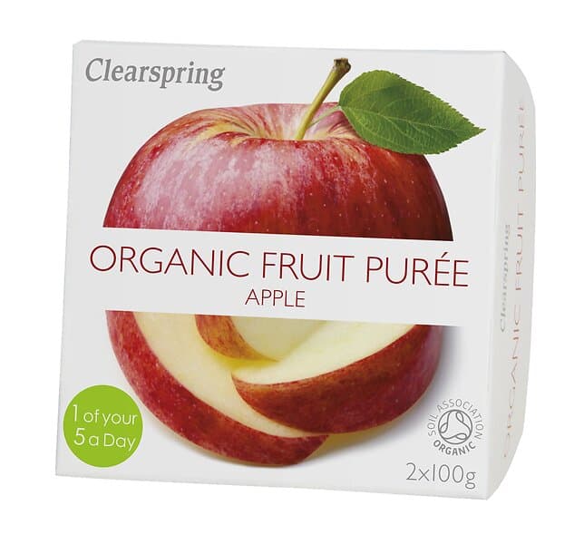 Clearspring Fruktpuré Äpple EKO 200 Gram