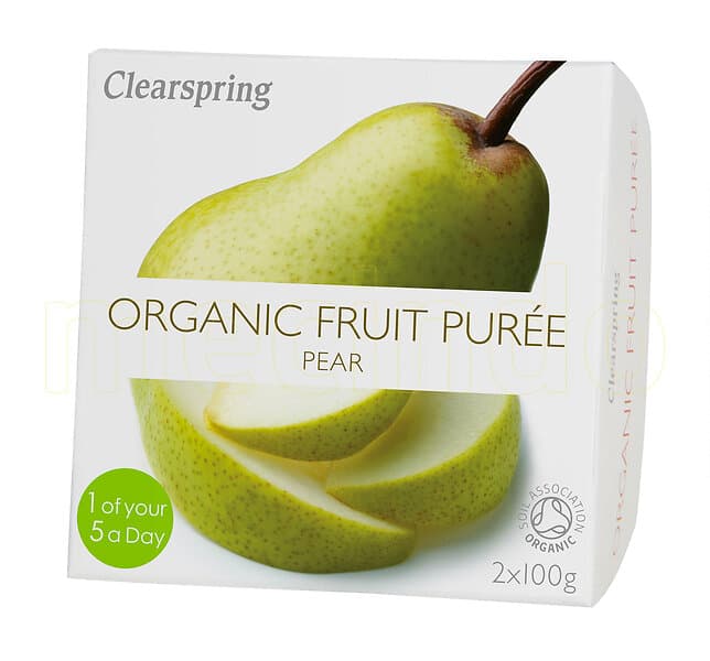 Clearspring Fruktpuré Päron EKO 200 Gram